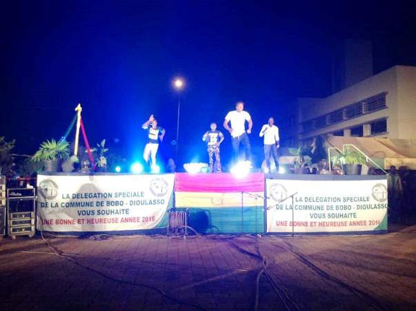 Ce plateau artistique a permis à la population de Bobo-Dioulasso d'être présent jusqu'à la fête finale