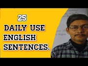 English Core Core English 25 DAILY USE ENGLISH SENTENCES | SPOKEN ENGLISH IN HINDI | ENGLISH CORE