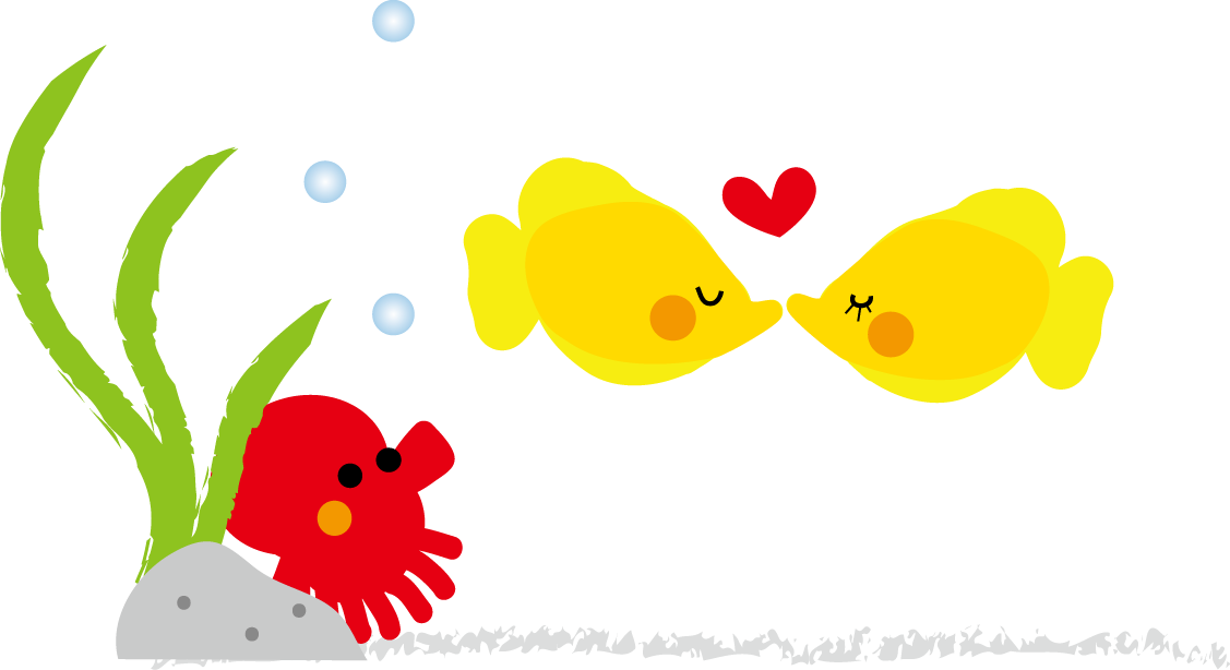 熱帯魚のイラスト 無料イラストフリー素材