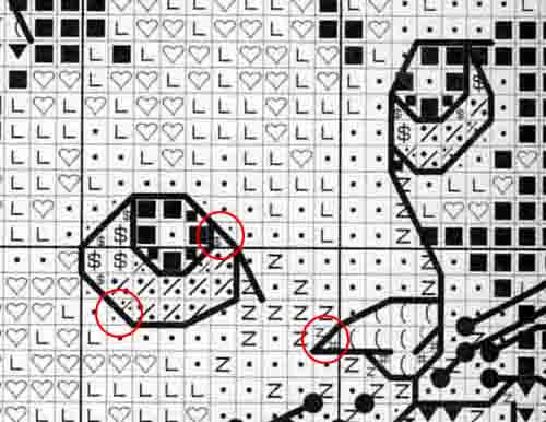 Quarter Cross Stitch