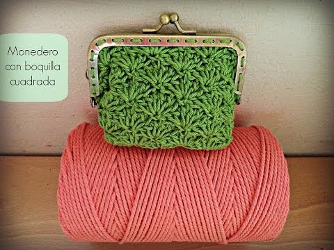 Escuchar Como hacer paso a paso un Monedero con boquilla cuadrada a ...