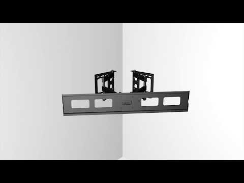Viral Manhattan Universal Flat Screen Full Motion Corner Wall Mount Quick Install Video Model , Inspiration!