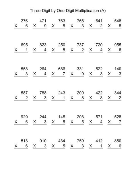 Help your students kick their math skills up a notch with these fourth grade multiplication worksheets and printables! 4th grade area model multiplication worksheets times tables worksheets