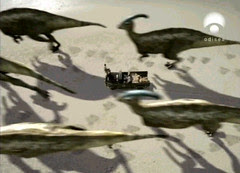 prehistoric park Parasaurolophus pack