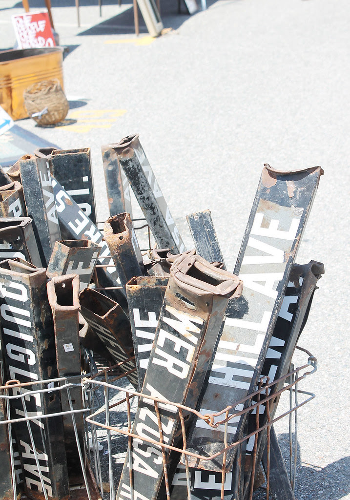 old street signs