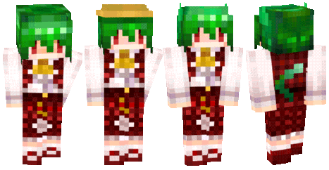 Minecraft スキン配布ページ 東方花映塚