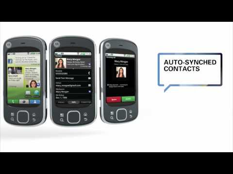 motorola cliq with motoblur. Introduction of Motorola CLIQ
