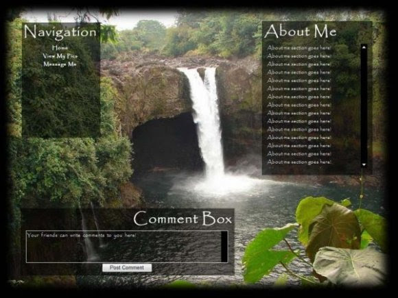 This is one of the waterfalls