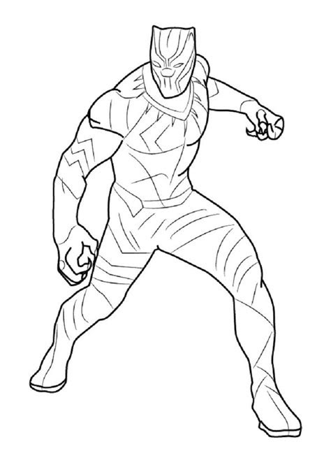 Print all of our pages for free. marvel black panther coloring pages superhero coloring pages