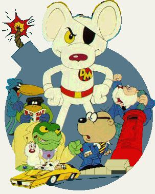 Danger Mouse Cartoon Character