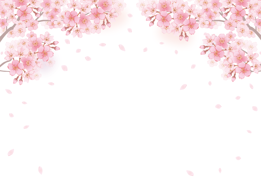 フリーイラスト 桜の花と花吹雪の背景でアハ体験 Gahag 著作権フリー写真 イラスト素材集