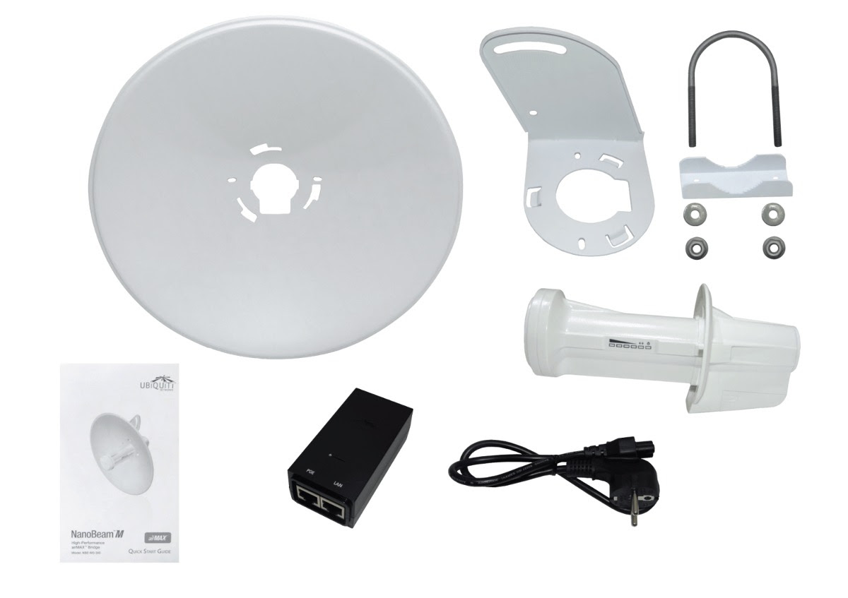 UBiQUiTi PowerBeam M5 AirMAX 25dBi 5GHz PBE-M5-400 | Help Tech Co. Ltd