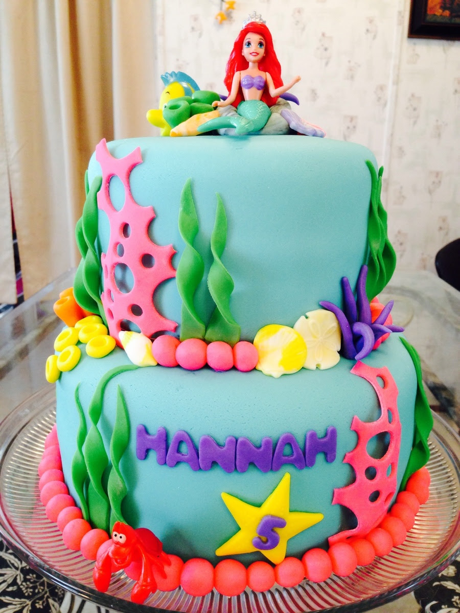 Little Mermaid Cake! - CakeCentral.com
