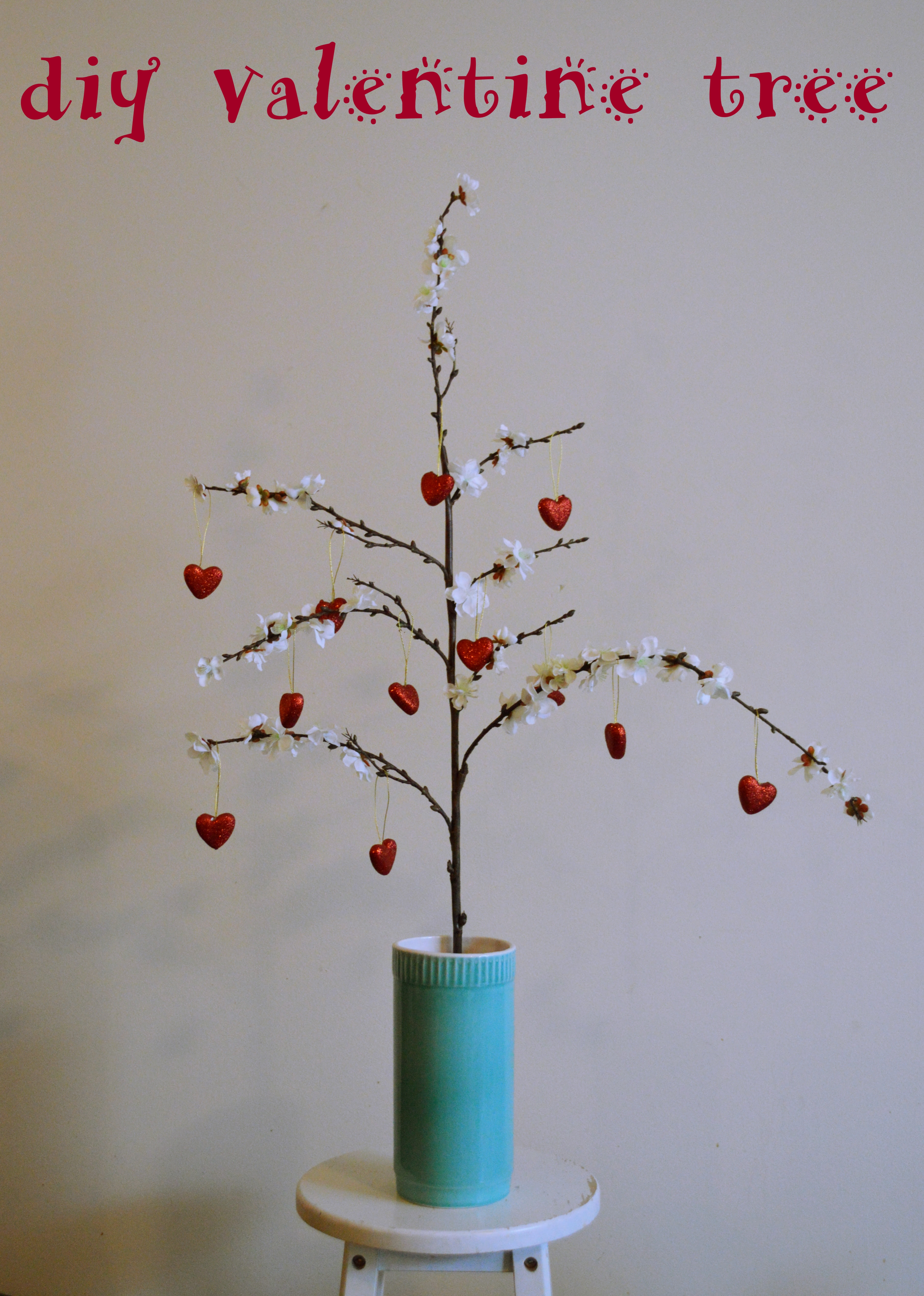 Lovey-Dovey DIY Valentine Tree - Oh, Julia Ann