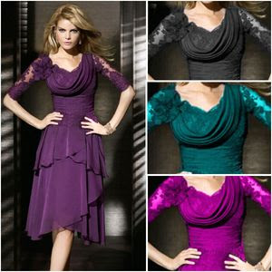 Ladies 34 sleeve evening dresses