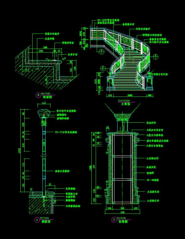 30+ Trends Ideas Spiral Staircase Drawing Autocad | Art Gallery
