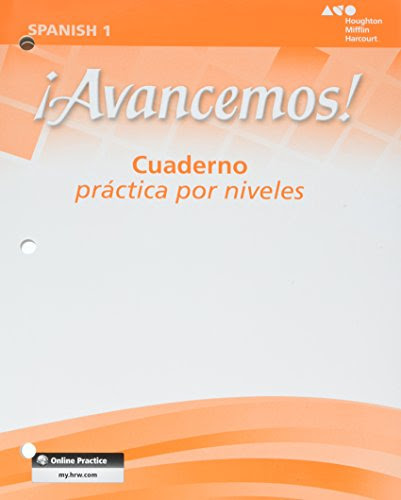 ¡Avancemos!: Cuaderno: Practica por niveles (Student Workbook) with Review Bookmarks Level 1 (Spanish Edition), by MCDOUGAL LITTEL