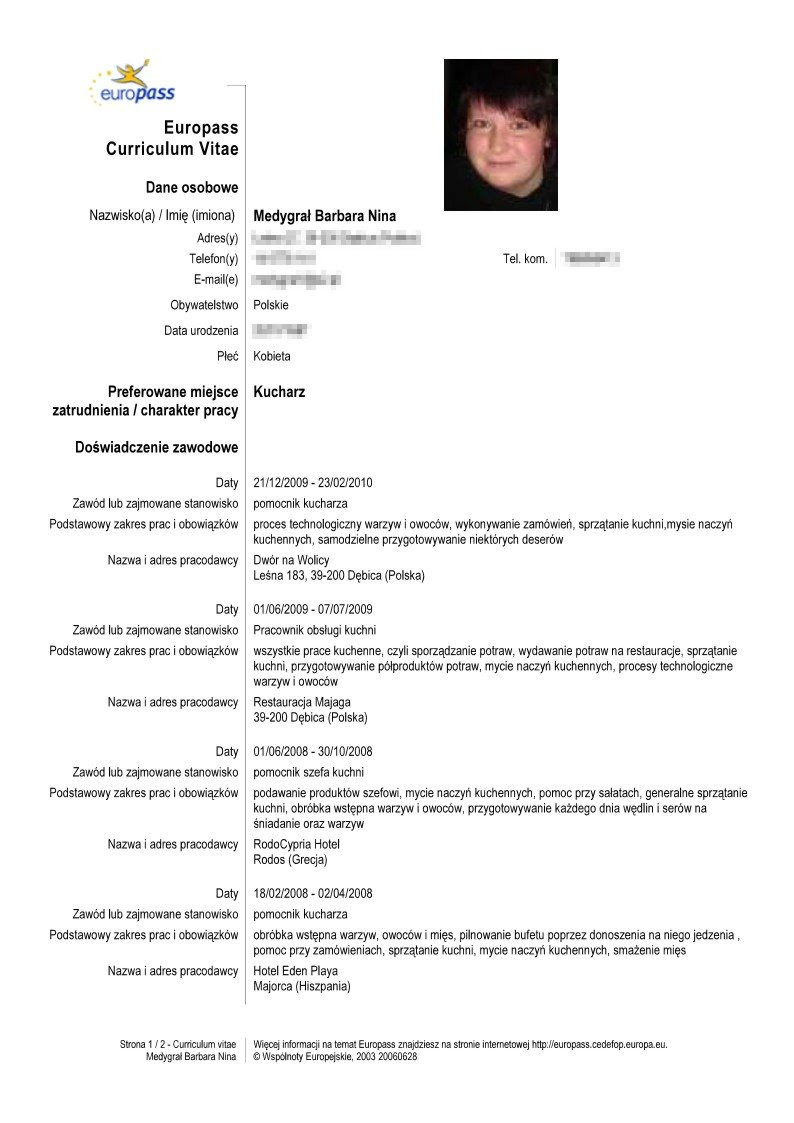 Curriculum Vitae, Model CV, Model scrisoare de intentie. Resurse utile ...