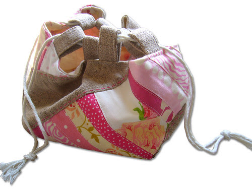 Little Pink Patchwork Bag