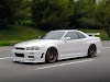 Skyline R34 Branco 2000 Nissan Skyline Gtr34