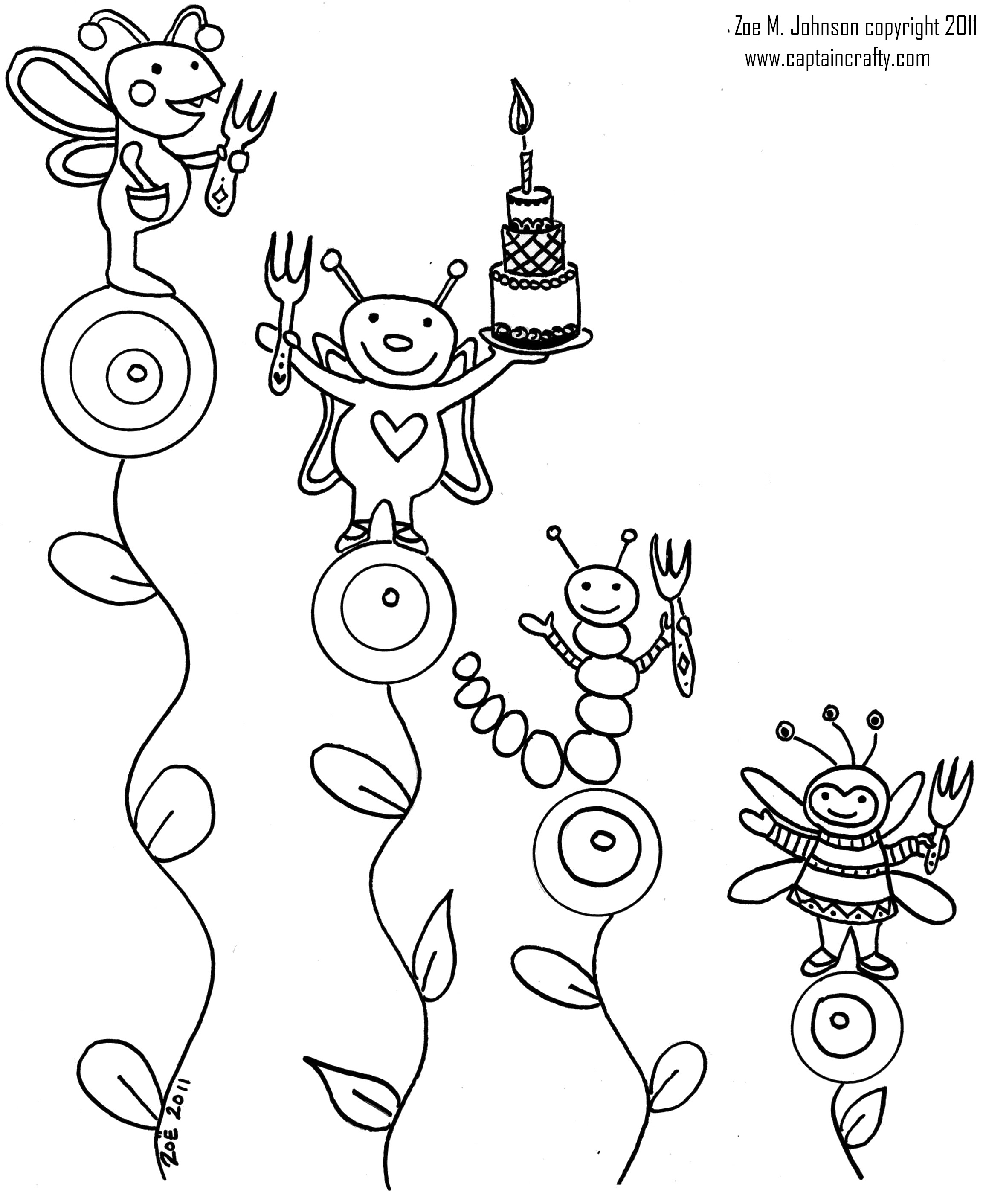 Download Cute Bug Drawing at GetDrawings | Free download