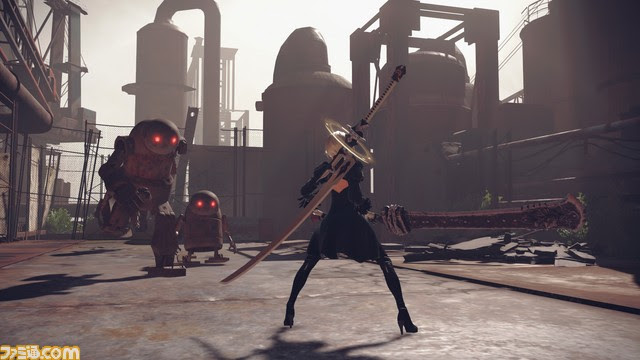 Nier Automata ニーア オートマタ スタイリッシュバトル最新スクリーンショットが公開 Strahl Box