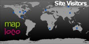 Locations of Site Visitors