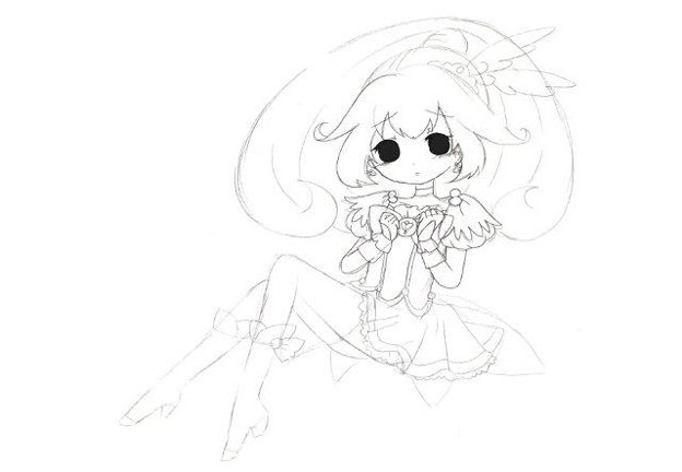 ペン入れに力尽きたイラスト P デジタルで描くとか無理だやっぱり だ 写真共有サイト フォト蔵