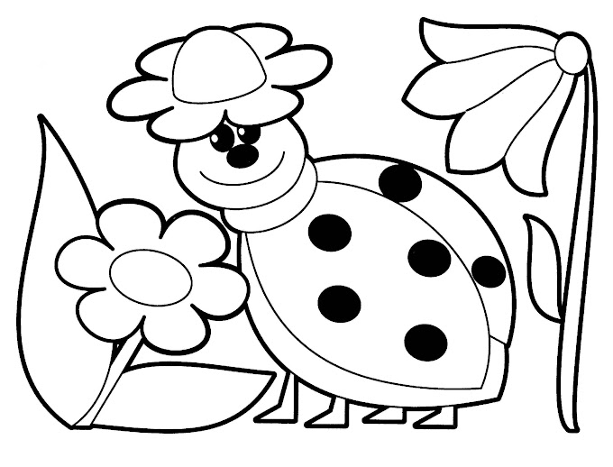 Dibujos Para Colorear De Ninos Regando Flores