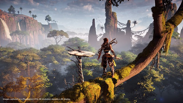 Horizon Zero Dawn, PS4 Pro