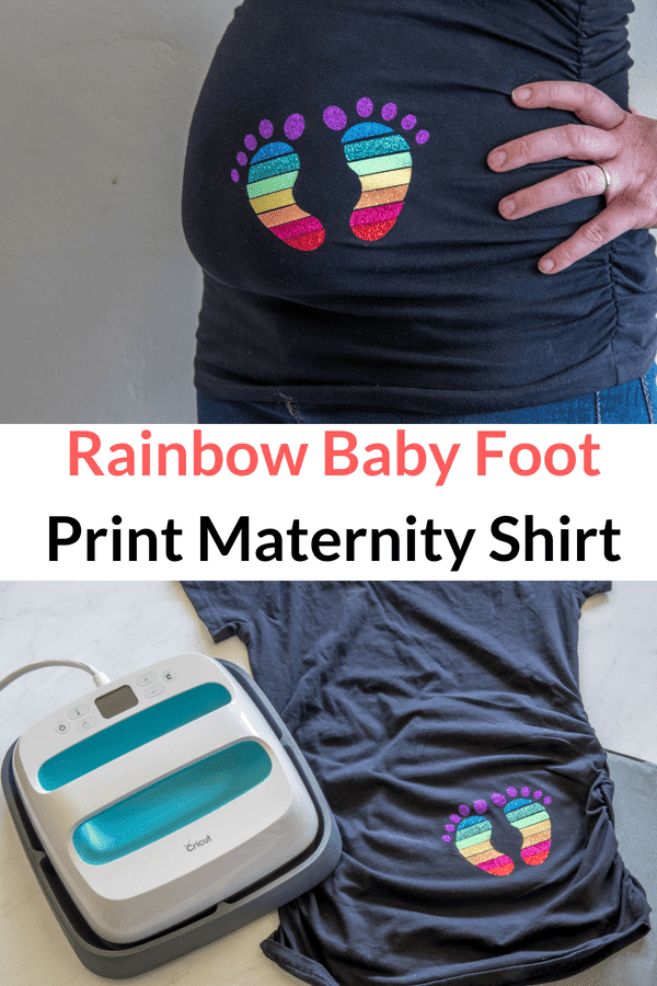 Download DIY Rainbow Baby Maternity Shirt - Tastefully Frugal