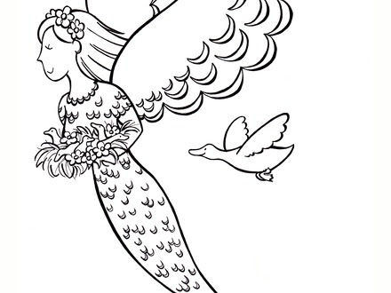 Mermaid Coloring Pages Realistic at GetDrawings | Free ...
