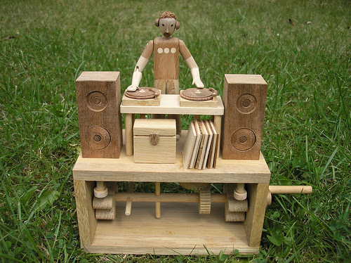 Woodworkin Automata showing
