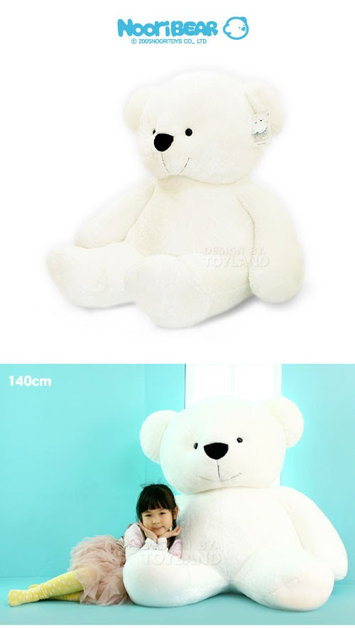 先払いのみ 韓国ぬいぐるみ ファン ジョンウム リュ ジュンヨル主演のドラマ 運勢ロマンス Nooribear ヌリベア 白くま ぬいぐるみ ジャンボ140cm ぬいぐるみ ぬいぐるみ 韓流ショップ