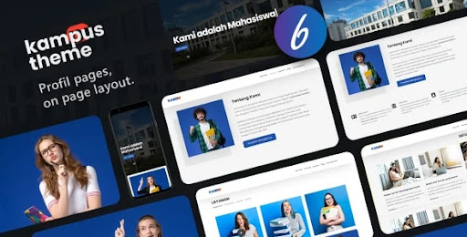 Kampus - Template Blogger Gratis Pendidikan dan Profil Sekolah