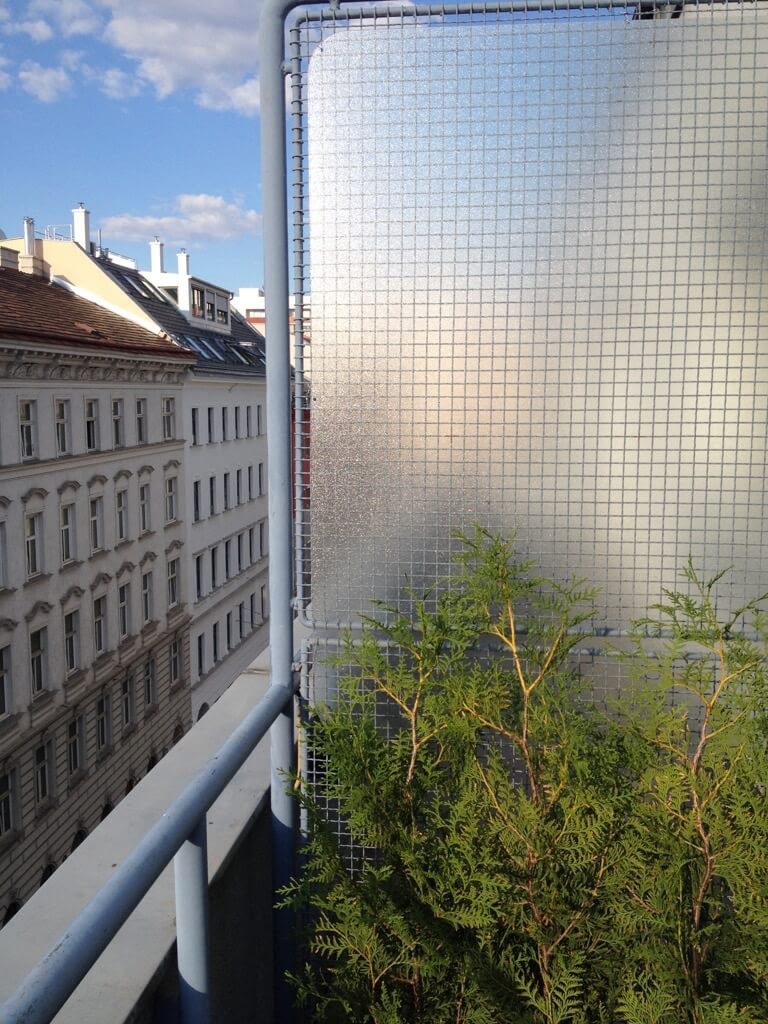 balcony privacy screen IKEA hack