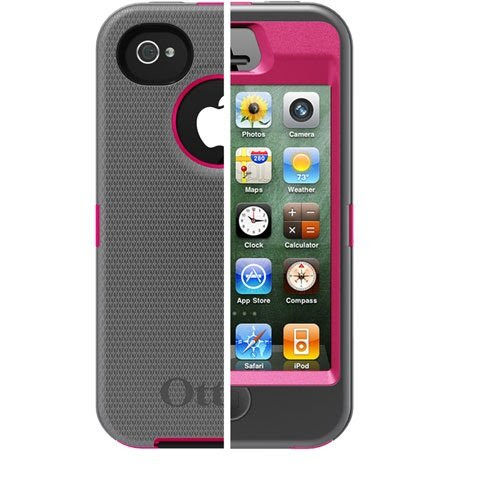 Gunmetal Caseholster Packagingpeony Defender  Series Iphone Pink Retail Grey Hybrid  Cases 