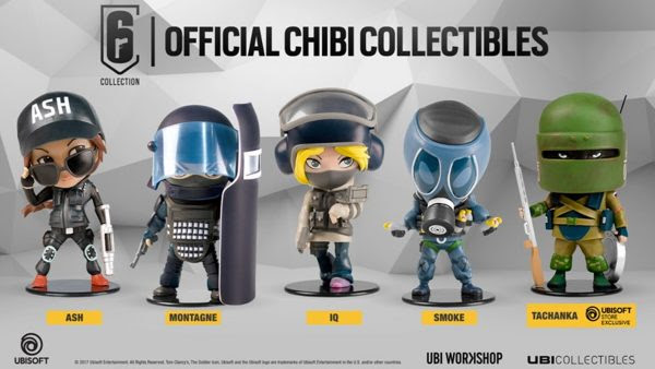 Rainbow Six Chibi Collectibles