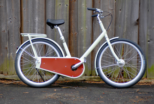 Paper Bicycle with Rack