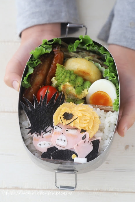 今日から俺は 三橋 伊藤のお弁当 キャラ弁 Momo S Obentou キャラ弁 Powered By ライブドアブログ