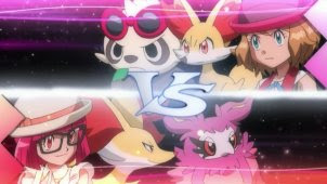 Fennekin VS Delphox! A Gorgeous Performer Battle!!