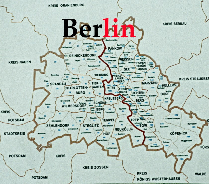 Kort Over øSt Og Vest Berlin Kort Over øst Og Vest Berlin | stoffeerderijrozendal Kort Over øSt Og Vest Berlin