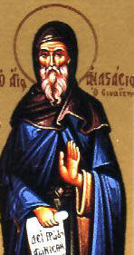 img ST. ANASTASIUS the Sinaite