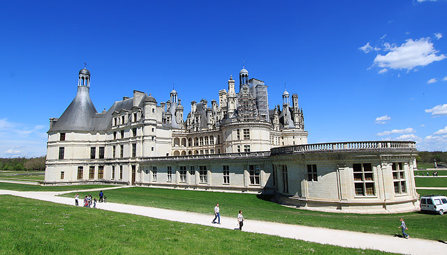 Chateau de Chambord in the Loire Valley, France