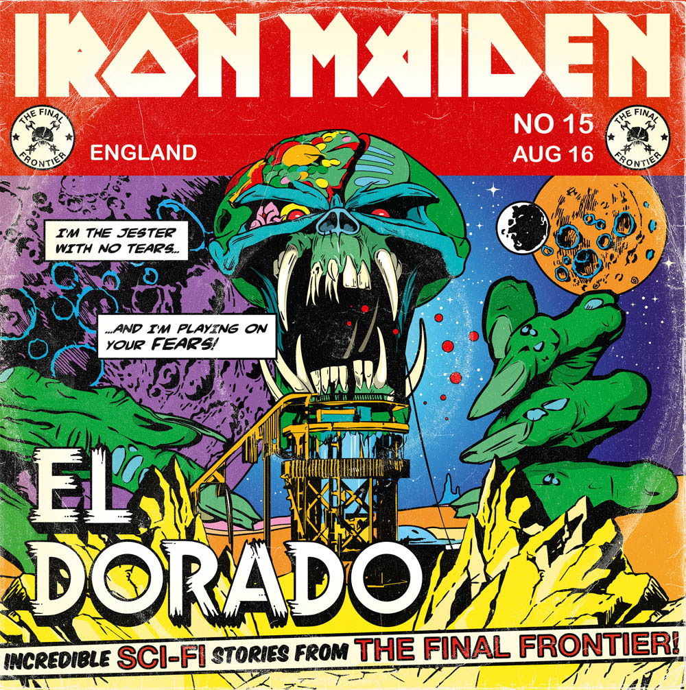 Iron Maiden ‘comic’ covers | DJ Food
