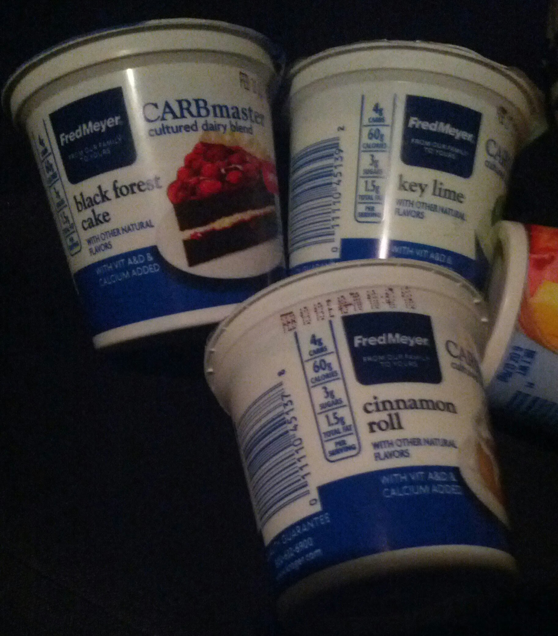 New Carbmaster yogurt flavors at Fred Meyer (fake Kroger) : r ...
