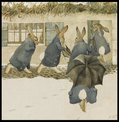 The Rabbits' Christmas Party - The Arrival