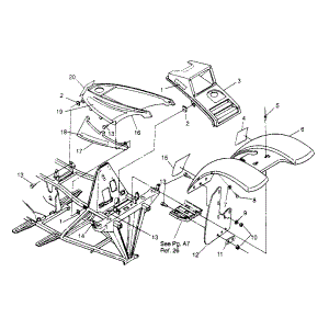 Replacement Oem Parts For 1994 Polaris 300 4x4 W