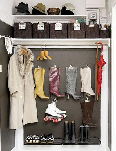 A great solution for small spaces, removing the closet door from ...
