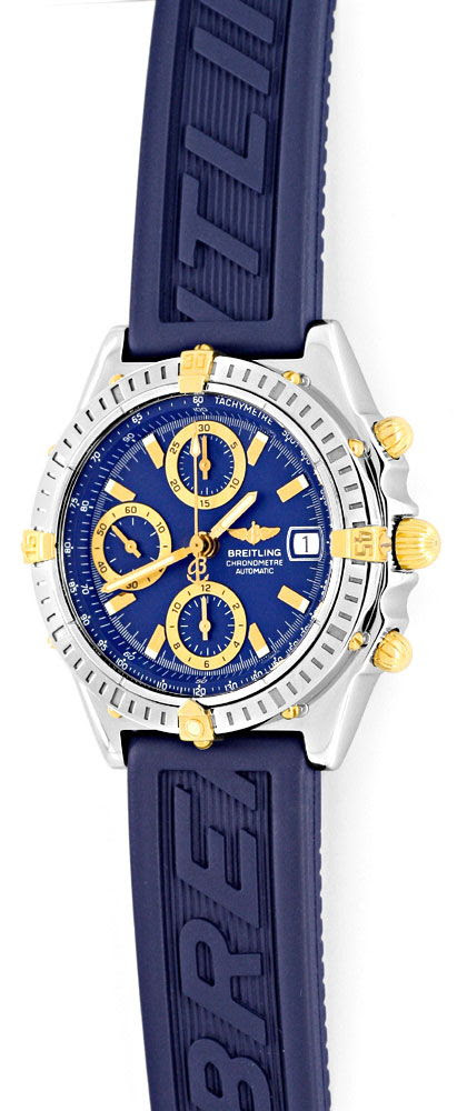 Original-Foto 2, BREITLING WINDRIDER CHRONOMAT STAHLGOLD DIVERPRO